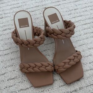 Dolce Vita Paily Women's Braided Brown Sandals 8